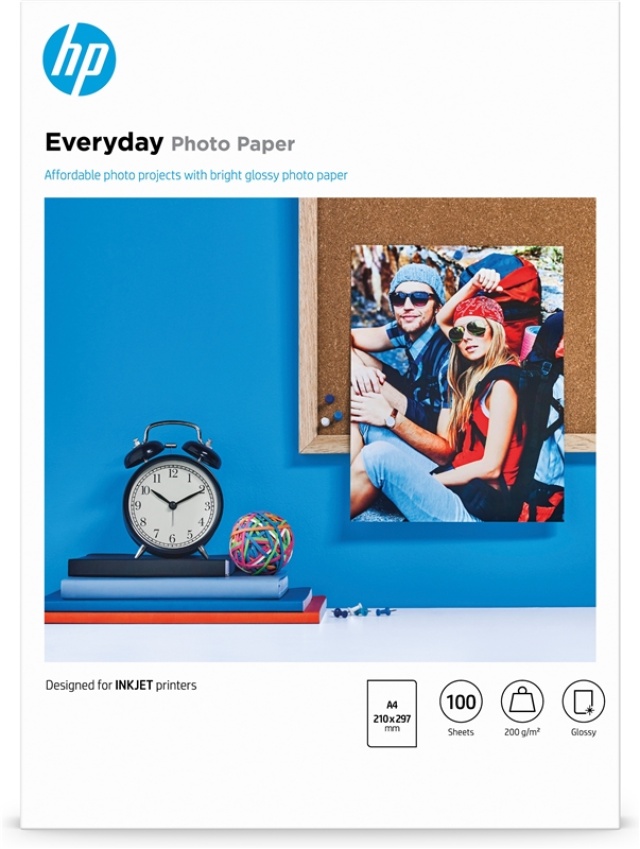 HP Q2510A fotopapper A4 Glansigt
