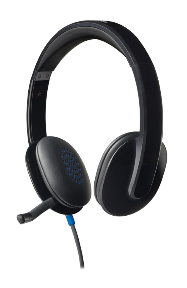 Logitech H540 Headset Huvudband USB Type-A Svart