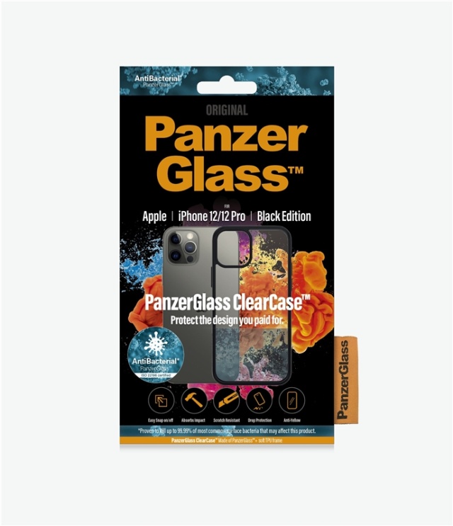 PanzerGlass 0252 mobiltelefonfodral 15,5 cm (6.1") Omslag Transparent