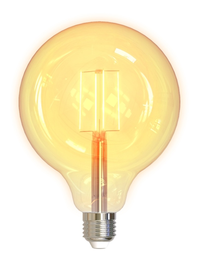 DELTACO SMART HOME LED-älylamppu, hehkulankajäljitelmä, E27, valkoinen
