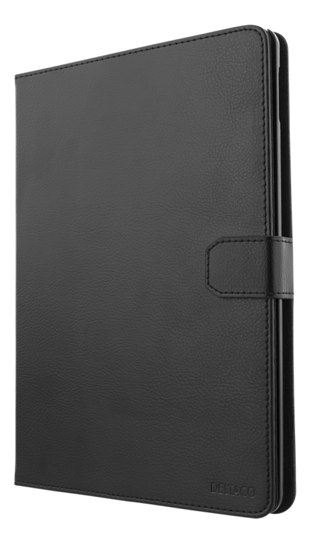 DELTACO suojakotelo 10,2" iPadille (2019/2020/2021), vegaanista nahkaa