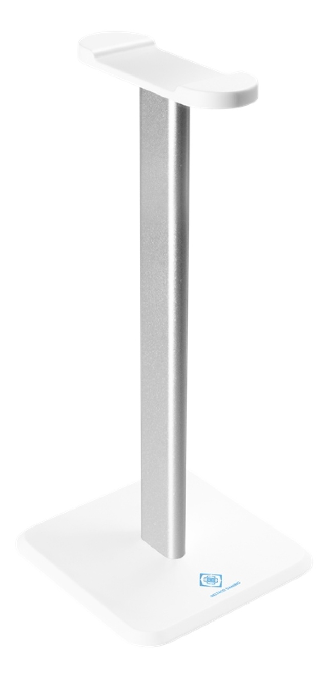 DELTACO GAMING WA80 kuuloketeline, alumiinipilari, valkoinen