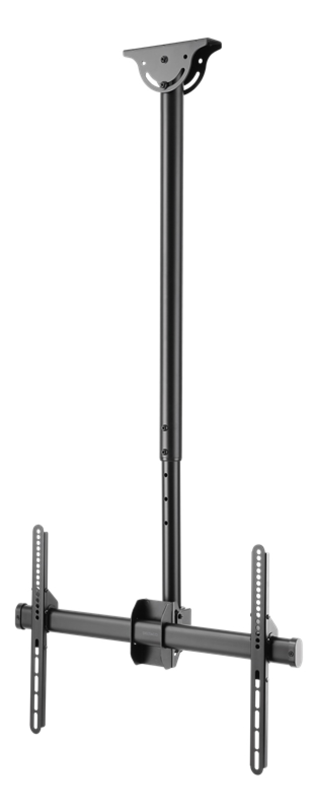 DELTACO OFFICE näytön kattoteline, 37"-70", 1060-1560mm, musta