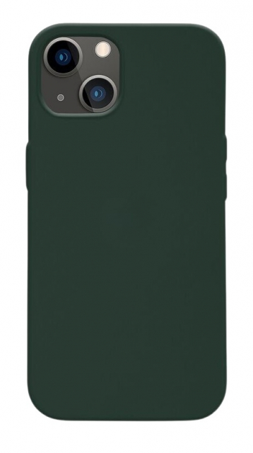 Magsafe silikonikotelo iPhone 14 Plus -puhelimelle, vihreä