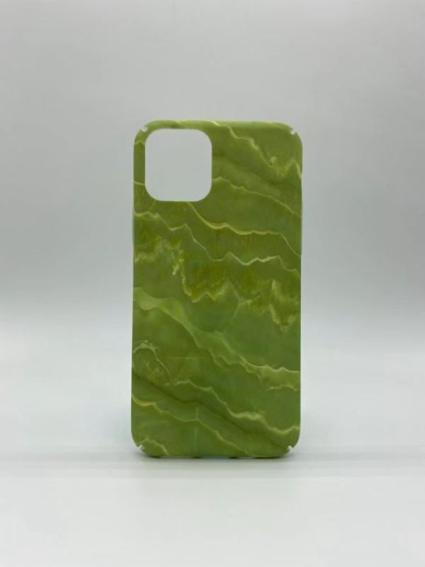 Marmorikotelo vihreällä marmorilla iPhone 11 Pro Maxille