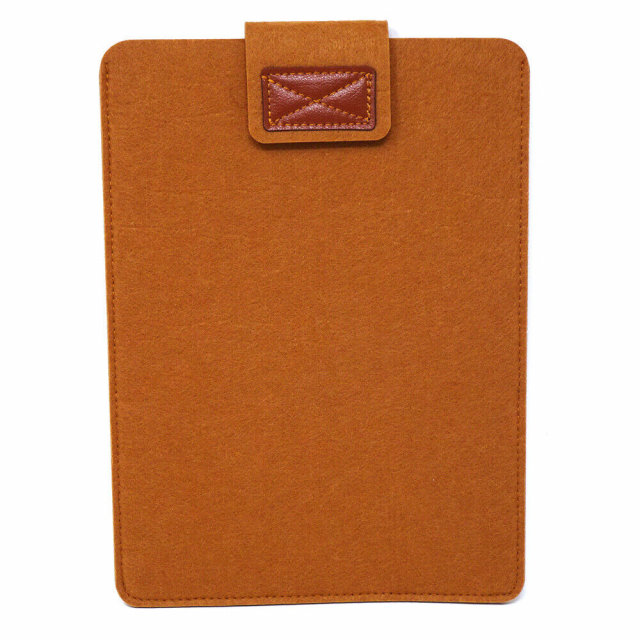 15" tuuman tietokonekotelo tyylikästä villaa, ruskea