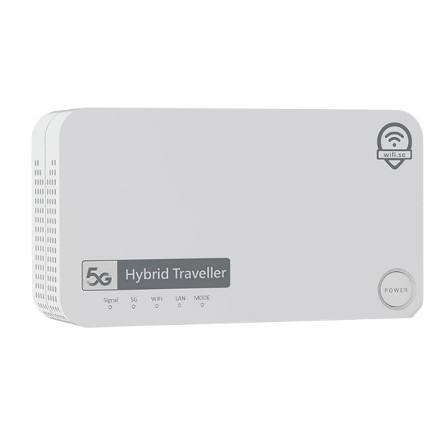 5G Hybrid Traveller Portable Wifi reititin SIM- ja eSIM-kortille