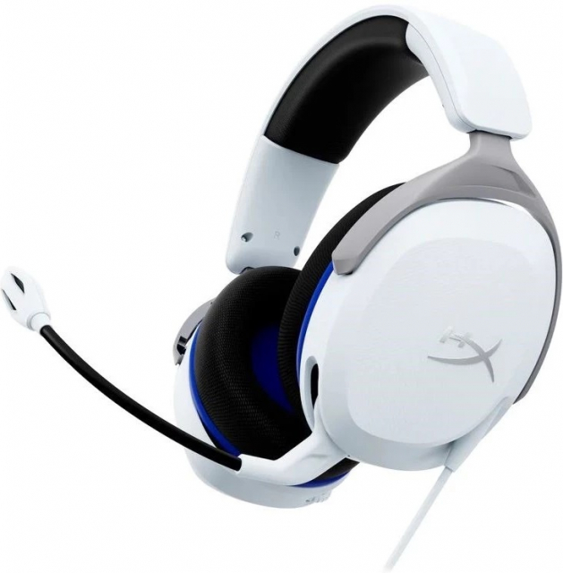 HyperX Cloud Stinger 2 Core - Pelikuulokkeet PlayStationille Valkoinen