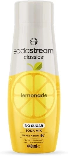 Sodastream Limonadi ilman sokeria 440ml, tuottaa noin 9 litraa valmista juomaa