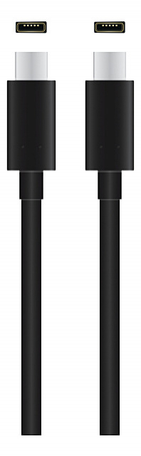 QNECT Thunderbolt 3 uros - USB tyyppi C uros, 0,5 m