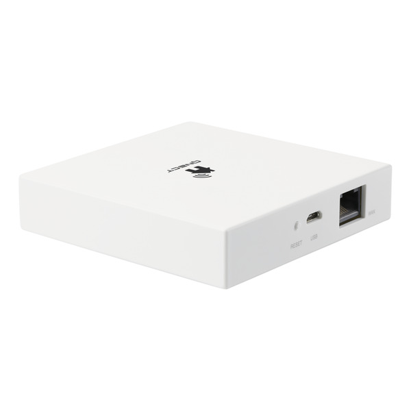 QNECT Smart Home Zigbee -keskitin, valkoinen