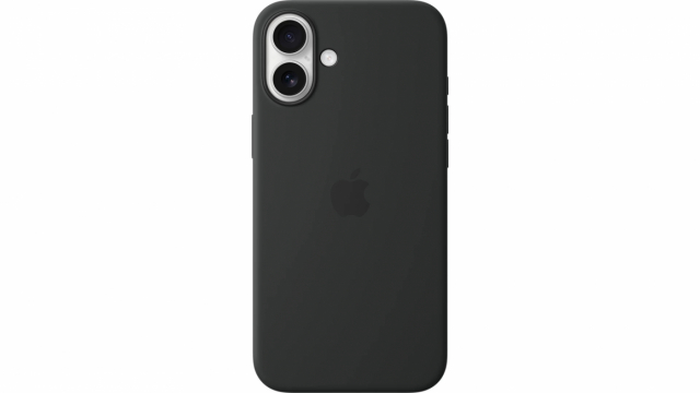 Apple iPhone 16 Plus Silicone Case with MagSafe - Black