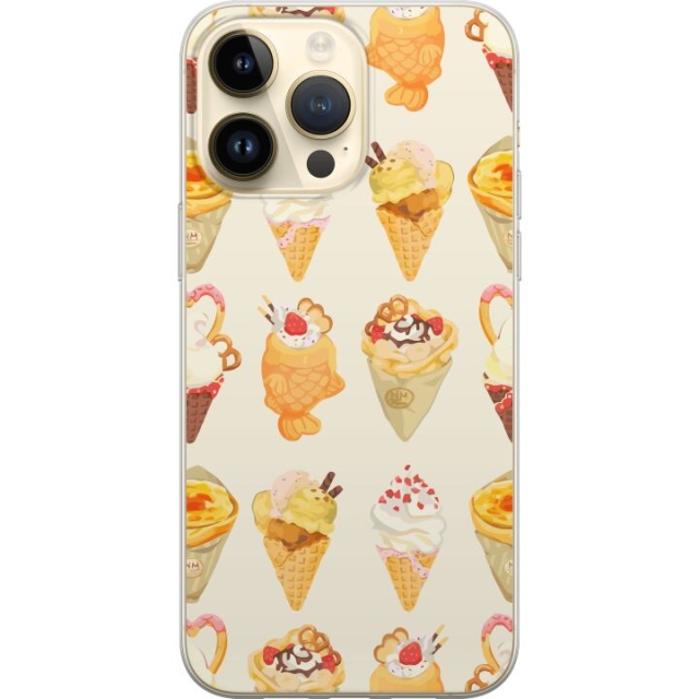 Kännykkäkuori Apple iPhone 15 Pro Max-laitteelle, jossa on Lasinen kuvio