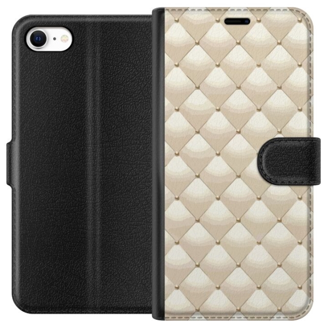 Lompakkokotelo Apple iPhone 6-laitteelle, jossa on Kultakiilto kuvio