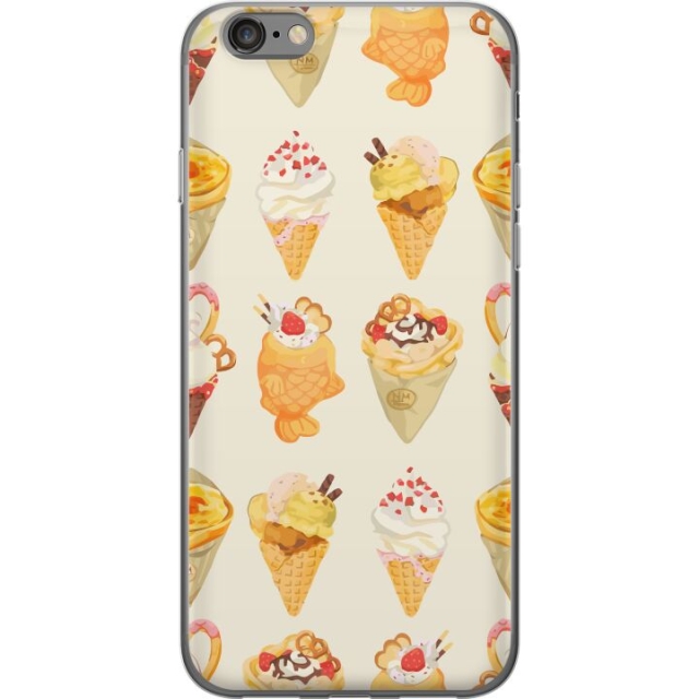 Kännykkäkuori Apple iPhone 6-laitteelle, jossa on Lasinen kuvio