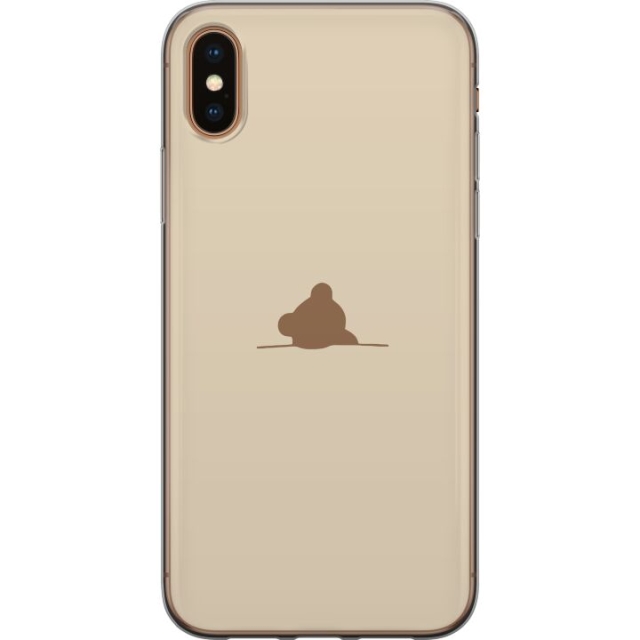 Kännykkäkuori Apple iPhone XS Max-laitteelle, jossa on Nalle kuvio