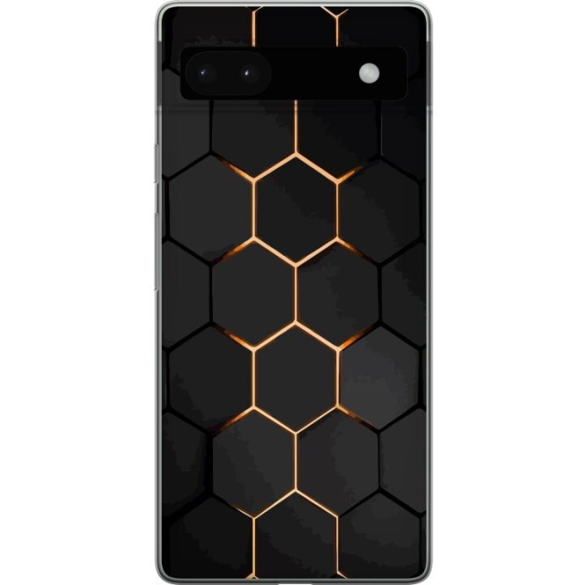 Kännykkäkuori Google Pixel 6a-laitteelle, jossa on Ylellinen Kuvio kuvio