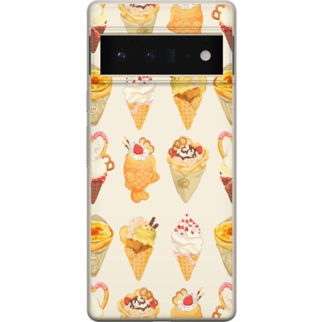 Kännykkäkuori Google Pixel 6 Pro-laitteelle, jossa on Lasinen kuvio