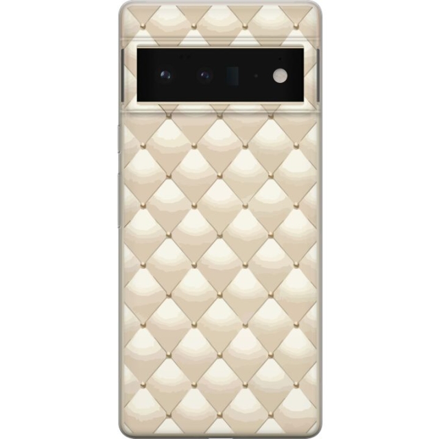 Kännykkäkuori Google Pixel 6 Pro-laitteelle, jossa on Kultakiilto kuvio