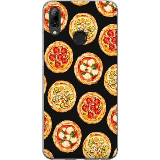 Kännykkäkuori Huawei P smart 2019-laitteelle, jossa on Pizza kuvio
