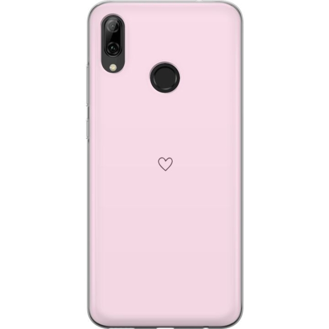 Kännykkäkuori Huawei P smart 2019-laitteelle, jossa on Sydän kuvio
