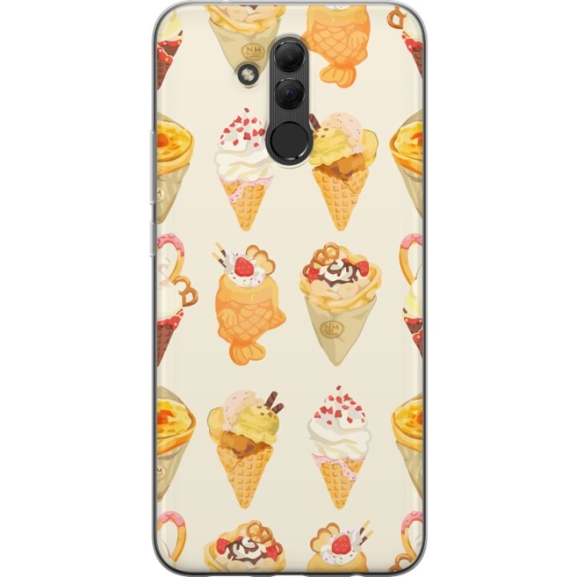 Kännykkäkuori Huawei Mate 20 lite-laitteelle, jossa on Lasinen kuvio