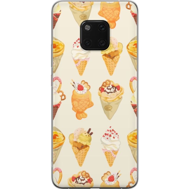 Kännykkäkuori Huawei Mate 20 Pro-laitteelle, jossa on Lasinen kuvio