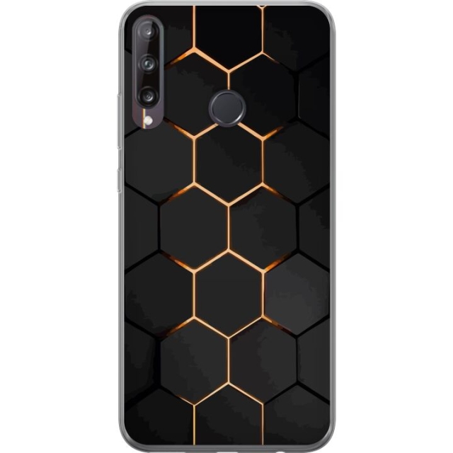 Kännykkäkuori Huawei P40 lite E-laitteelle, jossa on Ylellinen Kuvio kuvio