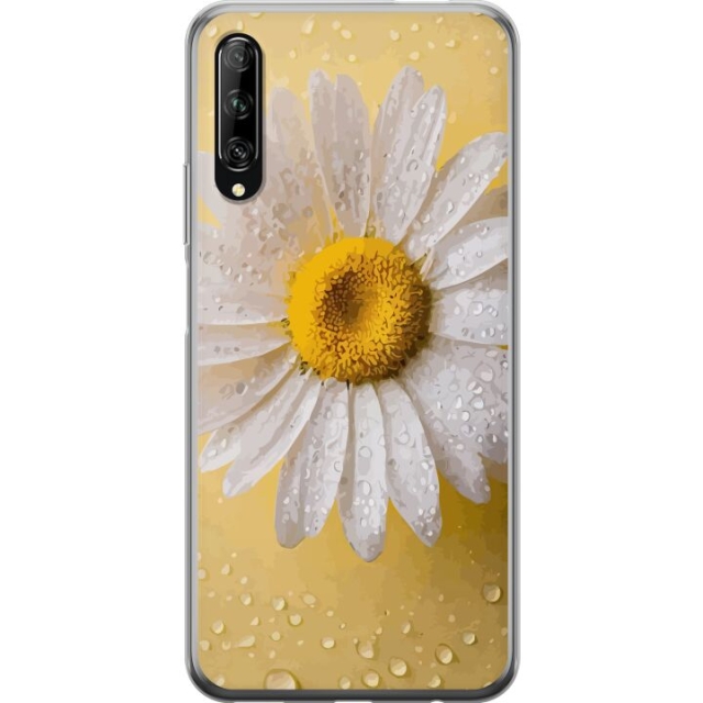 Kännykkäkuori Huawei P smart Pro 2019-laitteelle, jossa on Posliinikukka kuvio