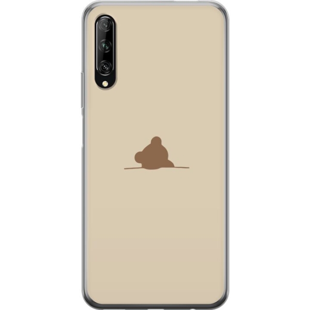Kännykkäkuori Huawei P smart Pro 2019-laitteelle, jossa on Nalle kuvio