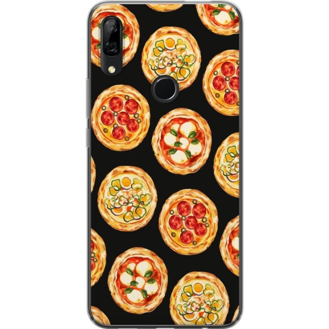 Kännykkäkuori Huawei P Smart Z-laitteelle, jossa on Pizza kuvio