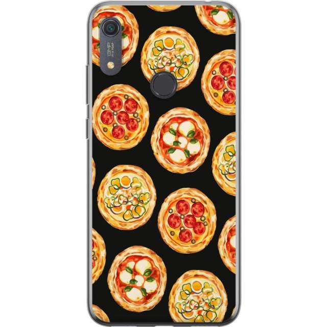 Kännykkäkuori Huawei Y6s (2019)-laitteelle, jossa on Pizza kuvio