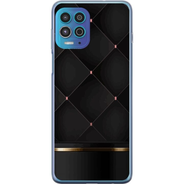 Kännykkäkuori Motorola Moto G100-laitteelle, jossa on Ylellinen linja kuvio