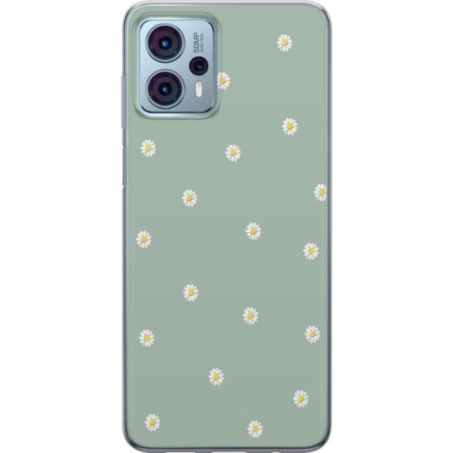 Kännykkäkuori Motorola Moto G23-laitteelle, jossa on Papinkello kuvio