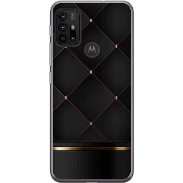 Kännykkäkuori Motorola Moto G30-laitteelle, jossa on Ylellinen linja kuvio