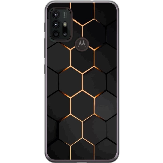 Kännykkäkuori Motorola Moto G30-laitteelle, jossa on Ylellinen Kuvio kuvio
