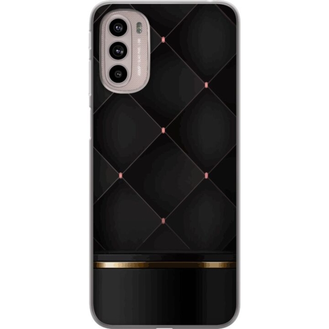 Kännykkäkuori Motorola Moto G41-laitteelle, jossa on Ylellinen linja kuvio