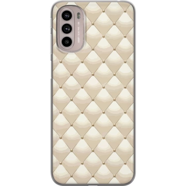 Kännykkäkuori Motorola Moto G41-laitteelle, jossa on Kultakiilto kuvio