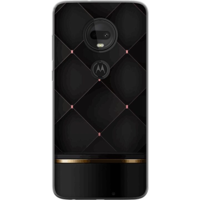 Kännykkäkuori Motorola Moto G7 -laitteelle, jossa on Ylellinen linja kuvio