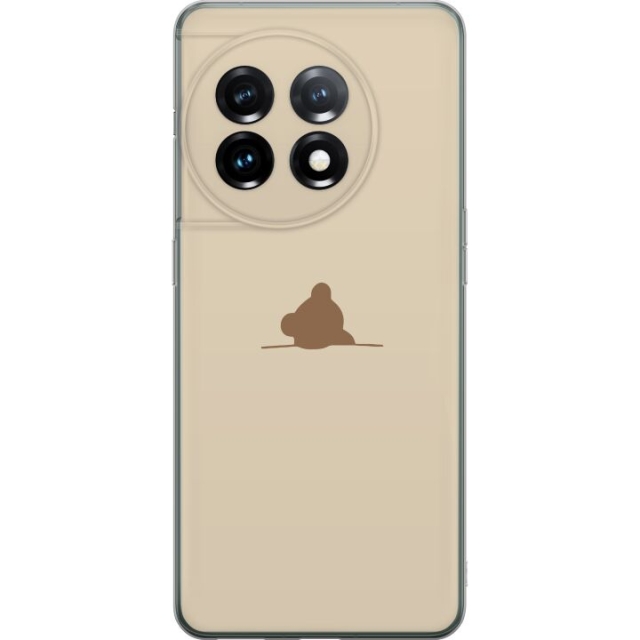 Kännykkäkuori OnePlus 11-laitteelle, jossa on Nalle kuvio