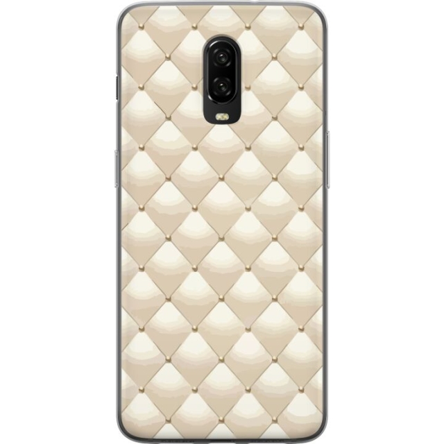 Kännykkäkuori OnePlus 6T-laitteelle, jossa on Kultakiilto kuvio