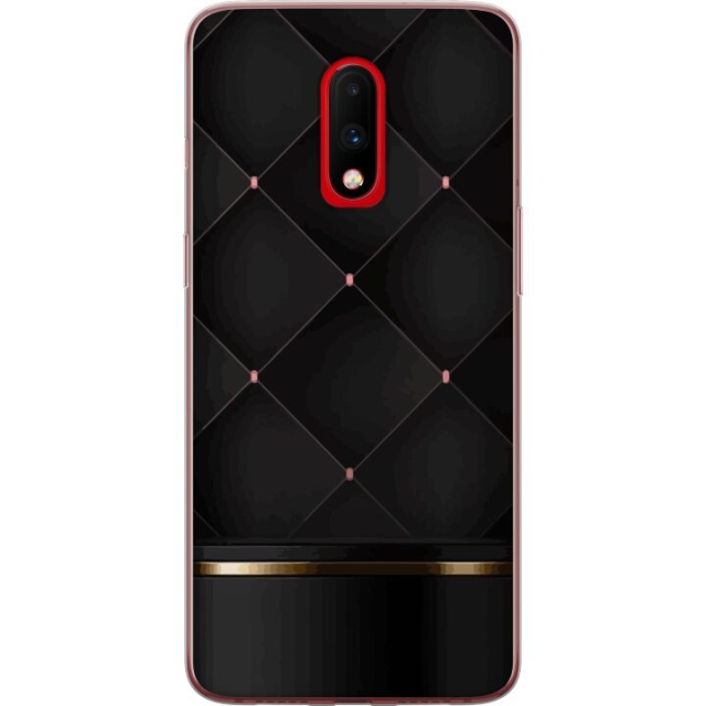 Kännykkäkuori OnePlus 7-laitteelle, jossa on Ylellinen linja kuvio