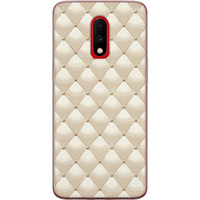 Kännykkäkuori OnePlus 7-laitteelle, jossa on Kultakiilto kuvio
