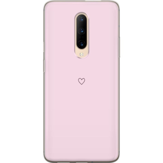 Kännykkäkuori OnePlus 7 Pro-laitteelle, jossa on Sydän kuvio