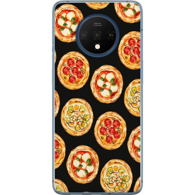 Kännykkäkuori OnePlus 7T-laitteelle, jossa on Pizza kuvio