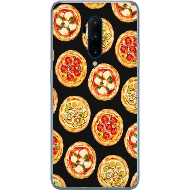 Kännykkäkuori OnePlus 7T Pro-laitteelle, jossa on Pizza kuvio