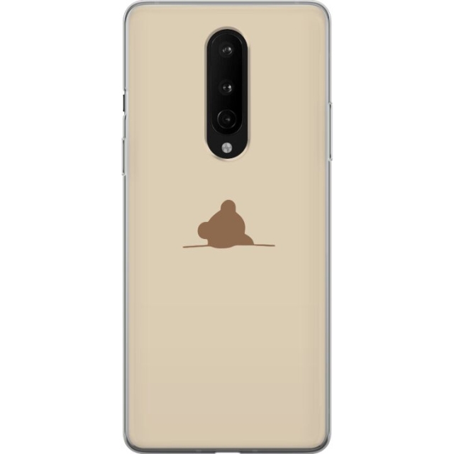 Kännykkäkuori OnePlus 8-laitteelle, jossa on Nalle kuvio