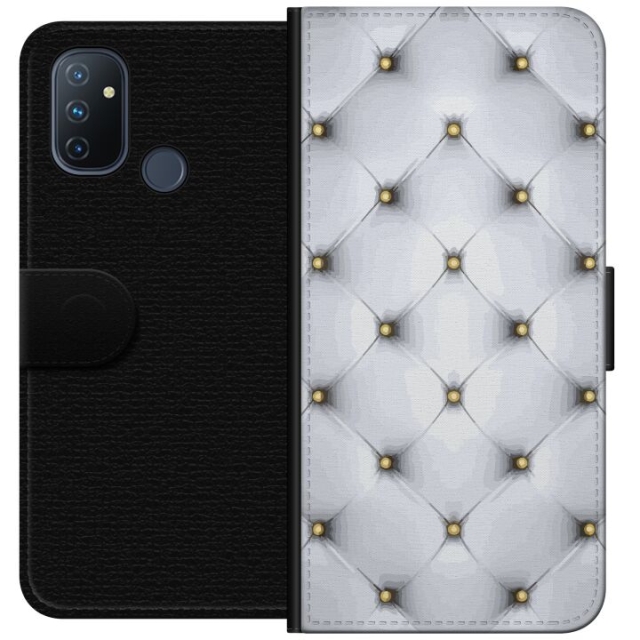 Lompakkokotelo OnePlus Nord N100-laitteelle, jossa on Ylellistä kuvio