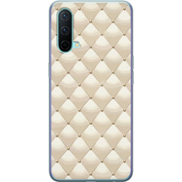 Kännykkäkuori OnePlus Nord CE 5G-laitteelle, jossa on Kultakiilto kuvio