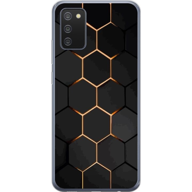 Kännykkäkuori Samsung Galaxy A02s-laitteelle, jossa on Ylellinen Kuvio kuvio